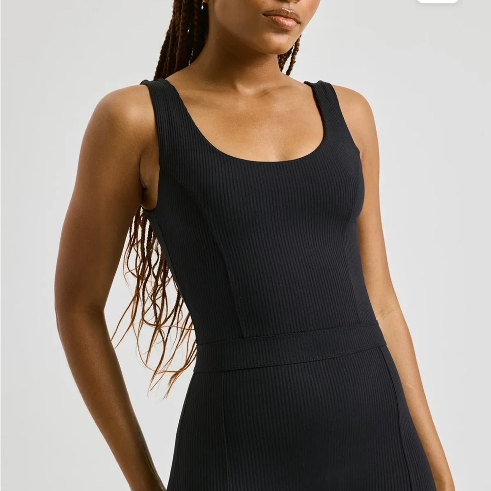 Year of Ours JOHANNA RIB ONESIE (black)